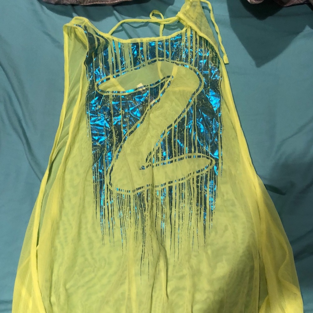 See through Zumba top large